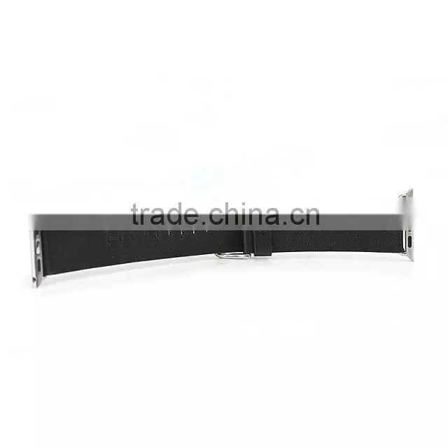 Real leather watch band for iphone watch