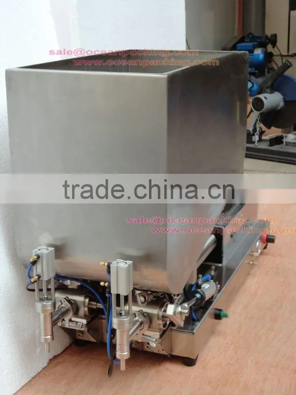 Pneumatic Semi-automatic Paste Filling Machinery With Two Heads Series