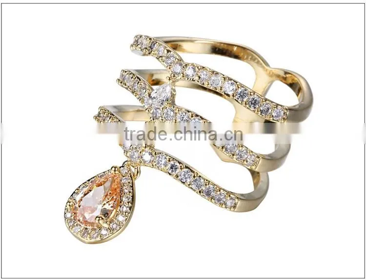 2016 New products finger ring jewelry fashion gold ring designs Wholesale Jewelry