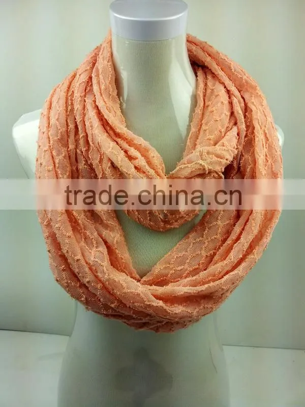 NEW Fashion Womens Girls Soft Jersey 100% polyester tube Scarf for spring