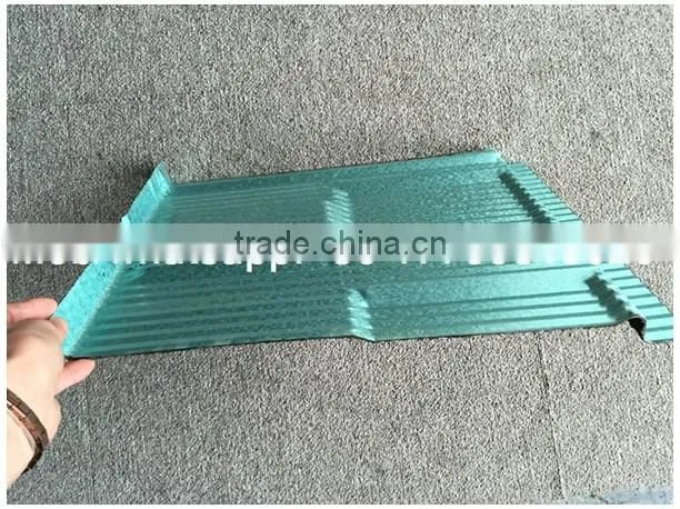 Aluminum Zinc 0.4mm Stone Coated Metal Roofing Tile With Kenya Standard