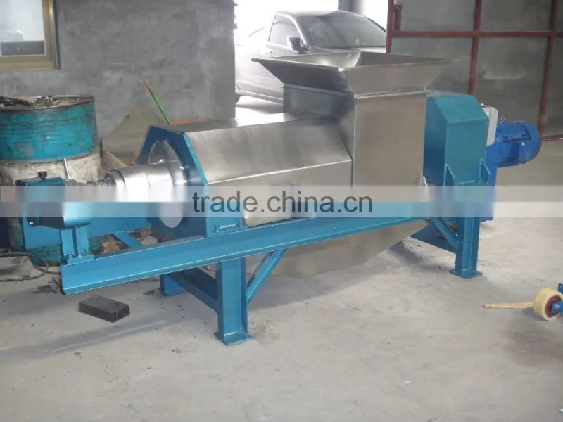 winery machinery double screw grape press machine