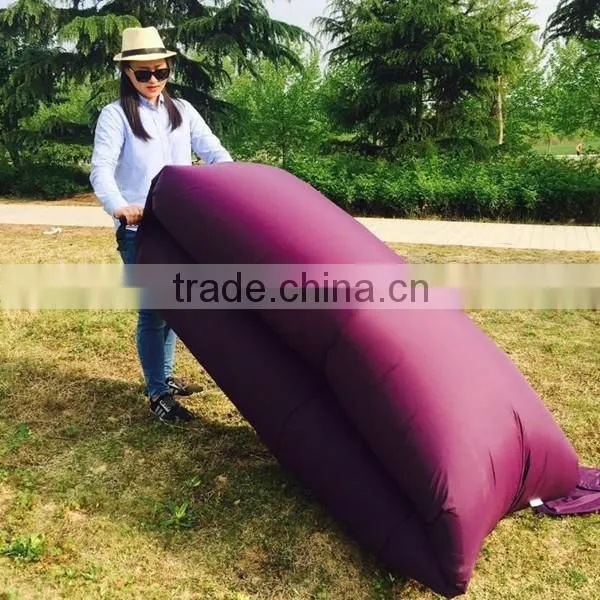 as seen on tv 2016 seat type bean bag air sofa bed inflatable sleeping outdoor camping inflatable air sofa