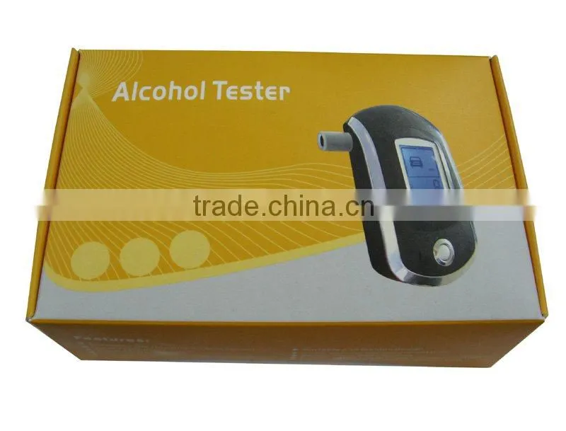 Alcohol Tester (GF- AT6000 )(alcohol tester with clock/digital alcohol tester with lcd clock)