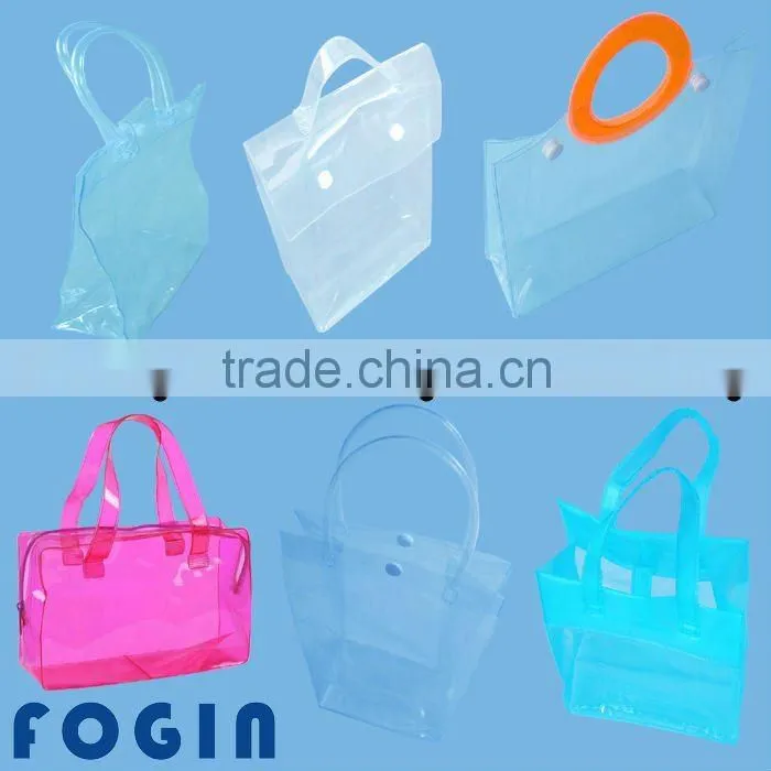 PVC Cosmetic Bag With Handle