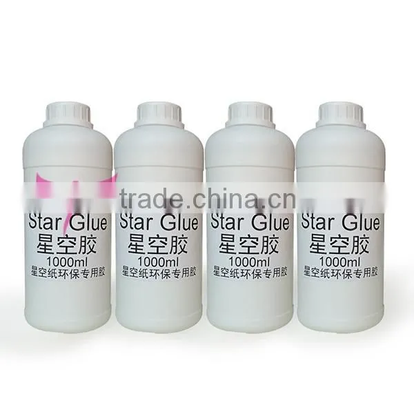 1000ml big bottle star glue for nail,nail XKJ