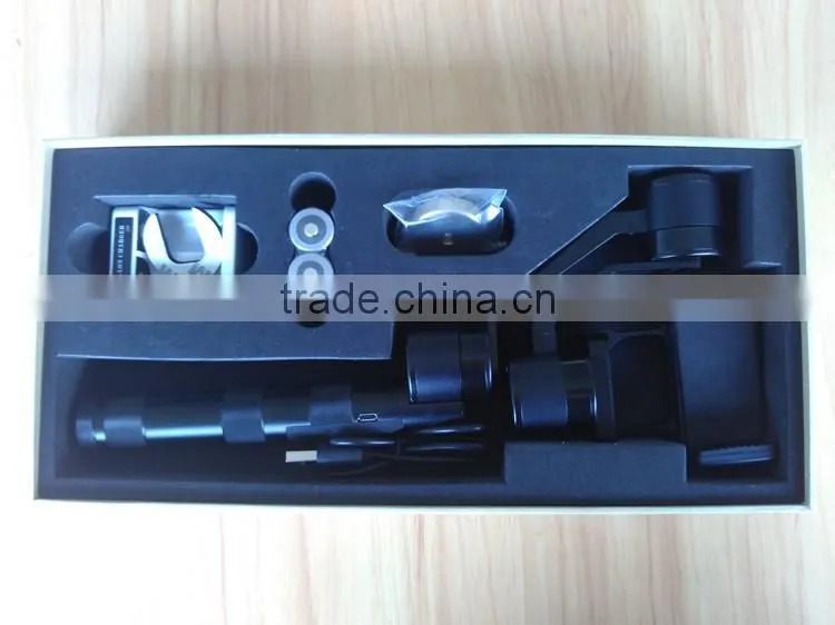 China brushless motor hand held 3 axis smartphone gimbal