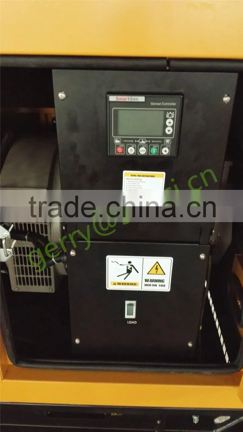 200KW emergency diesel generator silent type with ATS function