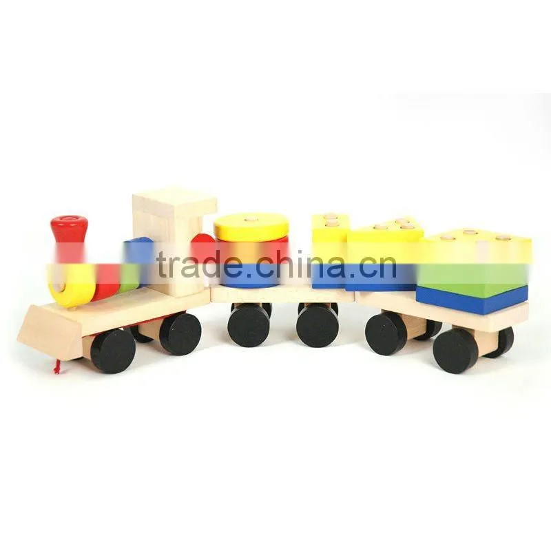 36.5*14.5*8cm Top Quality Wooden Train Toy For Kids with Promotions