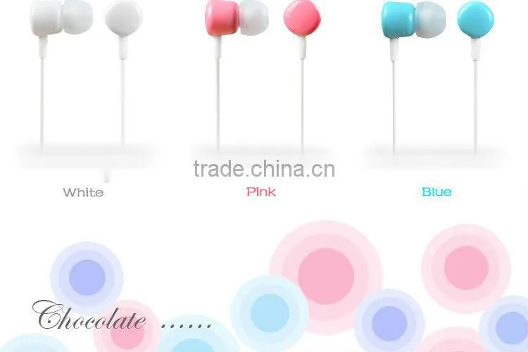 ULDUM best selling bass earphone illuminated candy earphone for children and girls