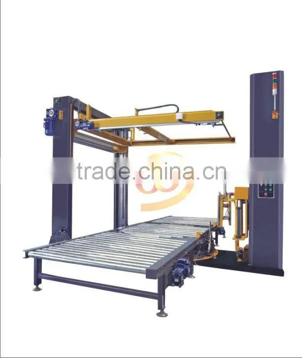 Semi-Auto Pallet Wrapper Powered Pre-Stretch WM206
