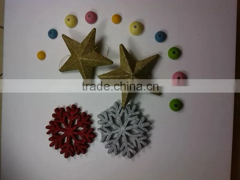 YIWU hanging christmas star for decoration/styrofoam star