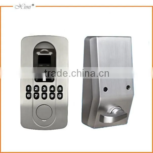 Cheap biometric fingerprint door lock without handle keypad fingerprint access control system