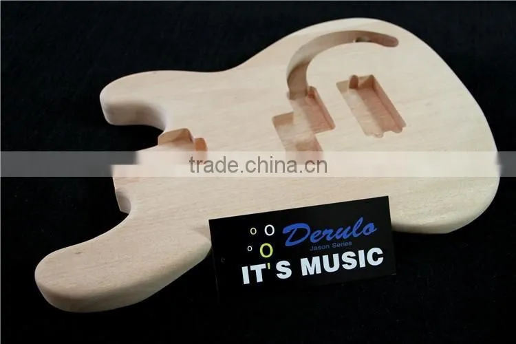 China Unfinished Competitive DIY High Electric Bass Guitar Kits