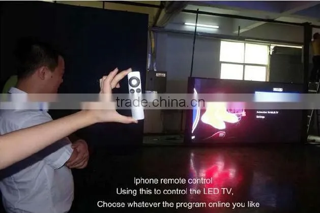 HD high brightness Indoor 120 inch LED TV Screen for commercial use