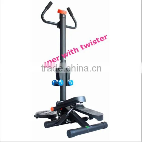 Mini stepper with twister plate