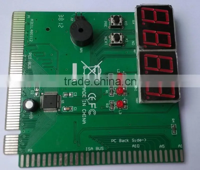 4-Digit PCI Diagnostic Card Analyzer Tester