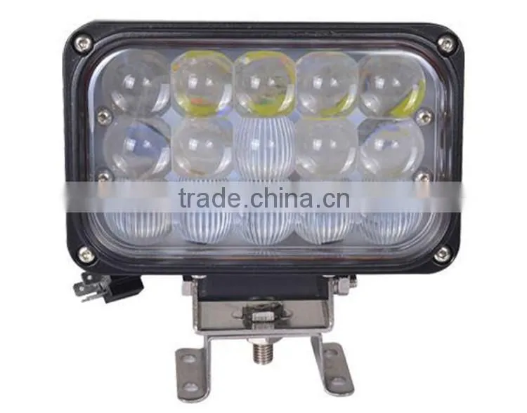 Waterproof IP67 45W Led Work Light, 6" Offroad Truck Combo 45W Led Light
