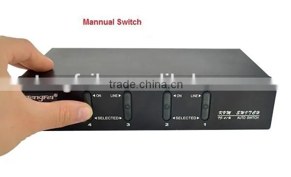 Hot Sale usb kvm switch 4 input 1 output