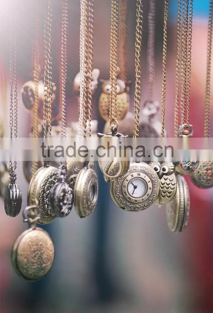Eagle Pendant Necklace Watch
