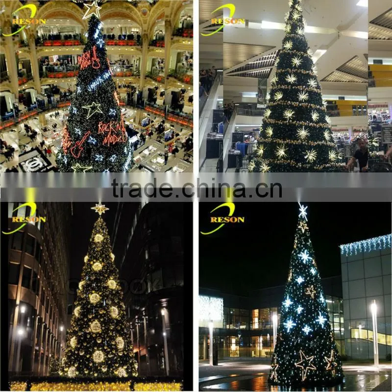 hotel decoration New luxurious giant christmas tree