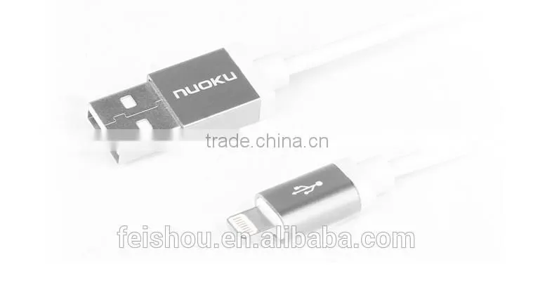 High quality USB cable types support latest ios8 data sync and charger cable for iphone 5 5S 6 6 plus