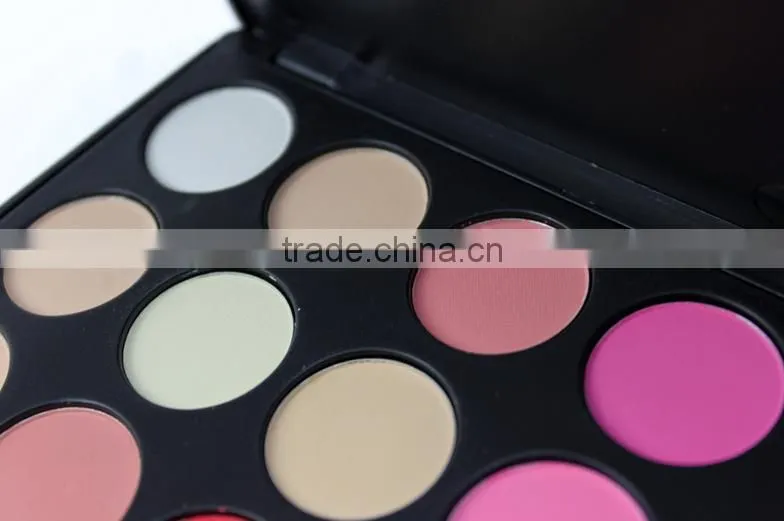 Wholesale Professional 26 colors Makeup Blusher Blush Palette ,Foundation pressed powder palette