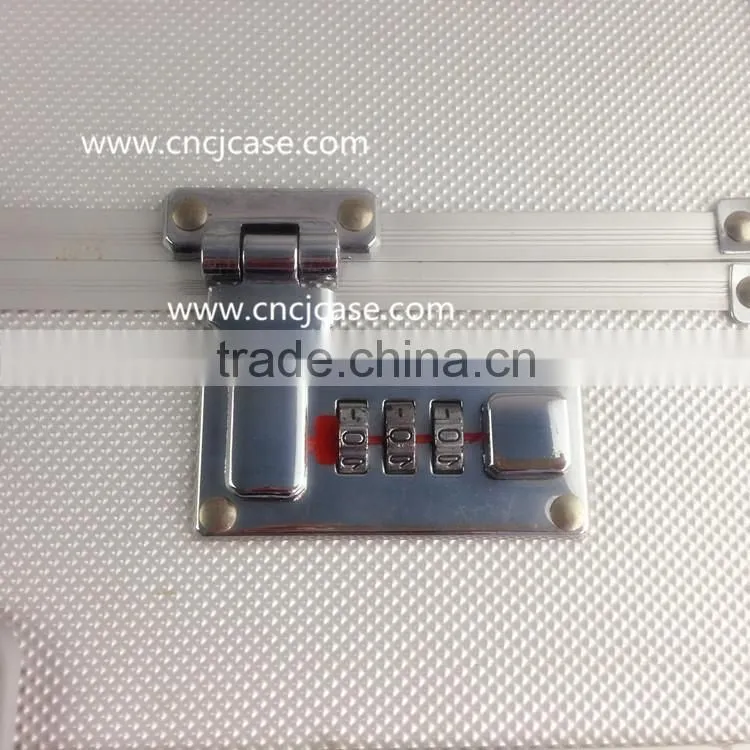 Easy carrying aluminum trolley tool case with wheels aluminum board chassis