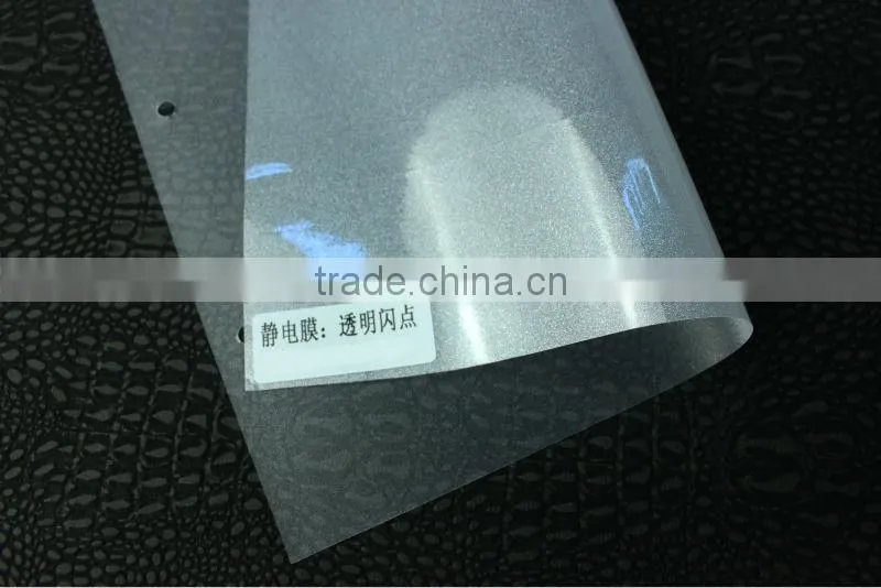 decorative static embossing pvc film
