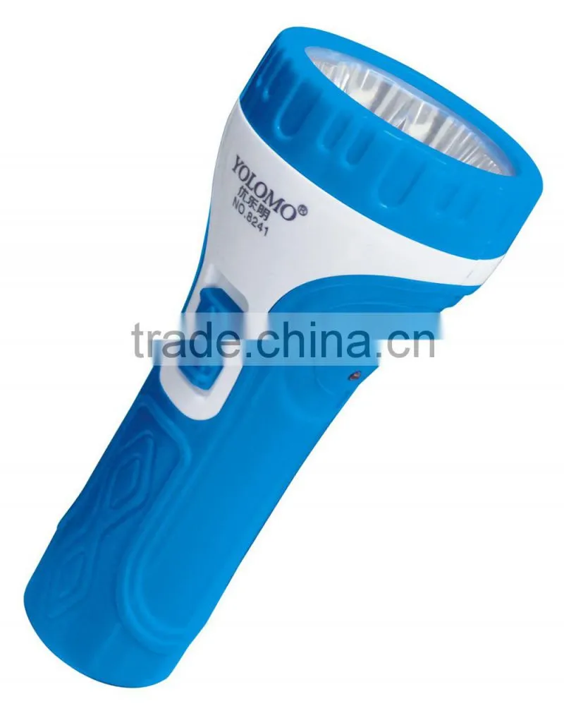1W single LED rechargeable flashlight