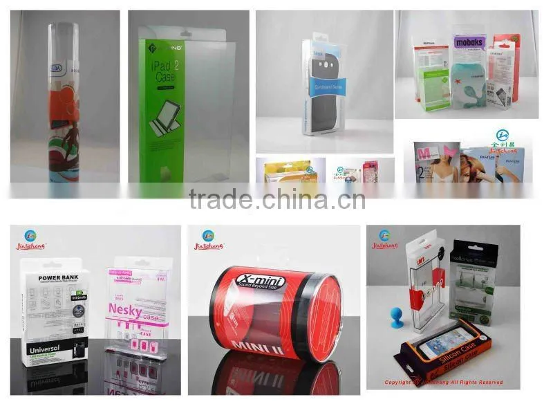 Hard Plastic clamshells with inner cardboard Packaging for iphone 5 case