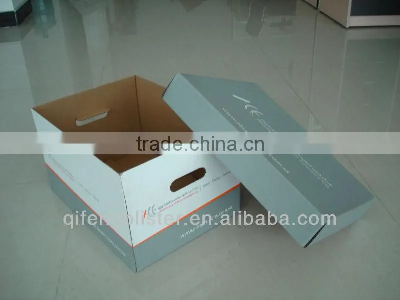 High quality paper material packaging color box