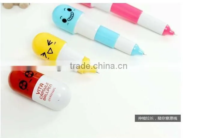Hot selling vitamin ball pen, wholesale promotional pens