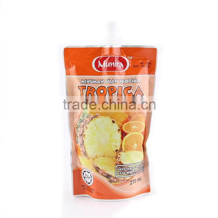 Hot selling drink pouch for aluminum foil with low price