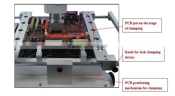 Hot air bga rework station smd soldering machine Shuttle Star SP360C