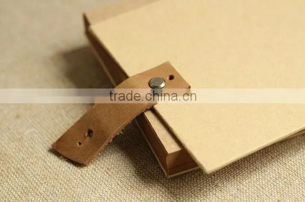 Original ecology kraft paper notebook with spiral