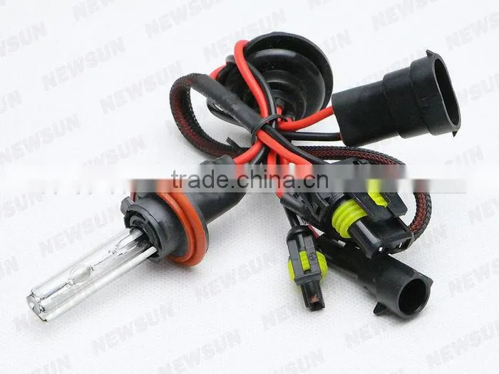 Promotion! super slim ballsat 2pcs H11 H9 H8 xenon HID kit 35w 12v single beam auto headlight xenon bulbs hid