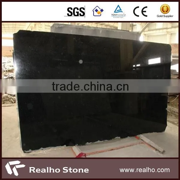cheap mongolia black granite slab for sale