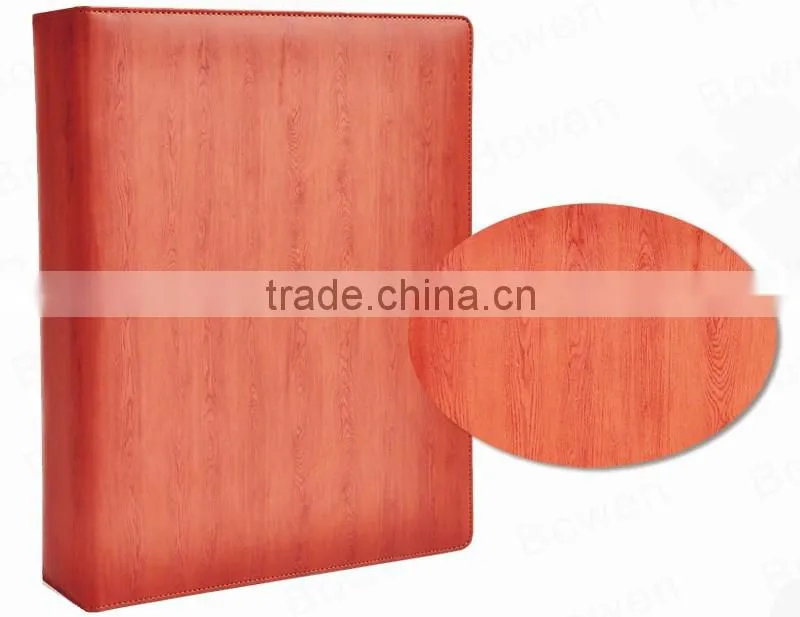 leather folder&A4 folder with post binder¬epad folder