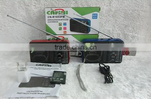 Mini Digital Portable Music MP3 Player TF card USB Disk Speaker FM Radio