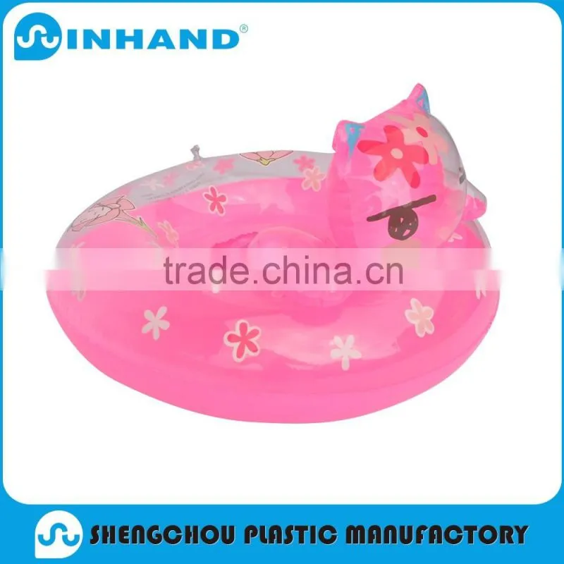 2016Best-selling Promotional Logo Printing Nontoxic pvc inflatable baby red rider/swimming pool float line/rider portable speake