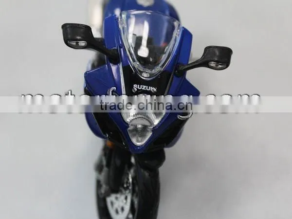Plastic blue model motorcycle/home decoration gifts and crafts