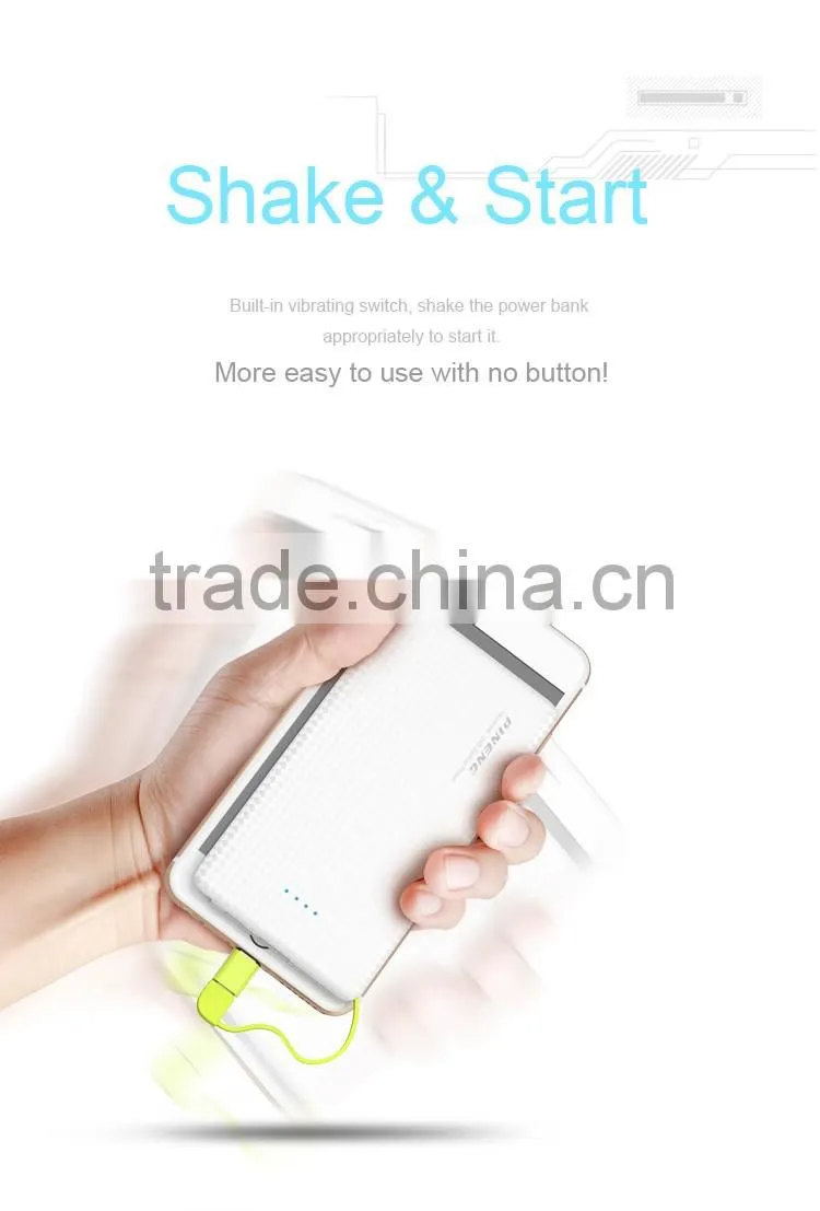PNNNEG PN-952 high quality super thin 5000mah smartphone power bank