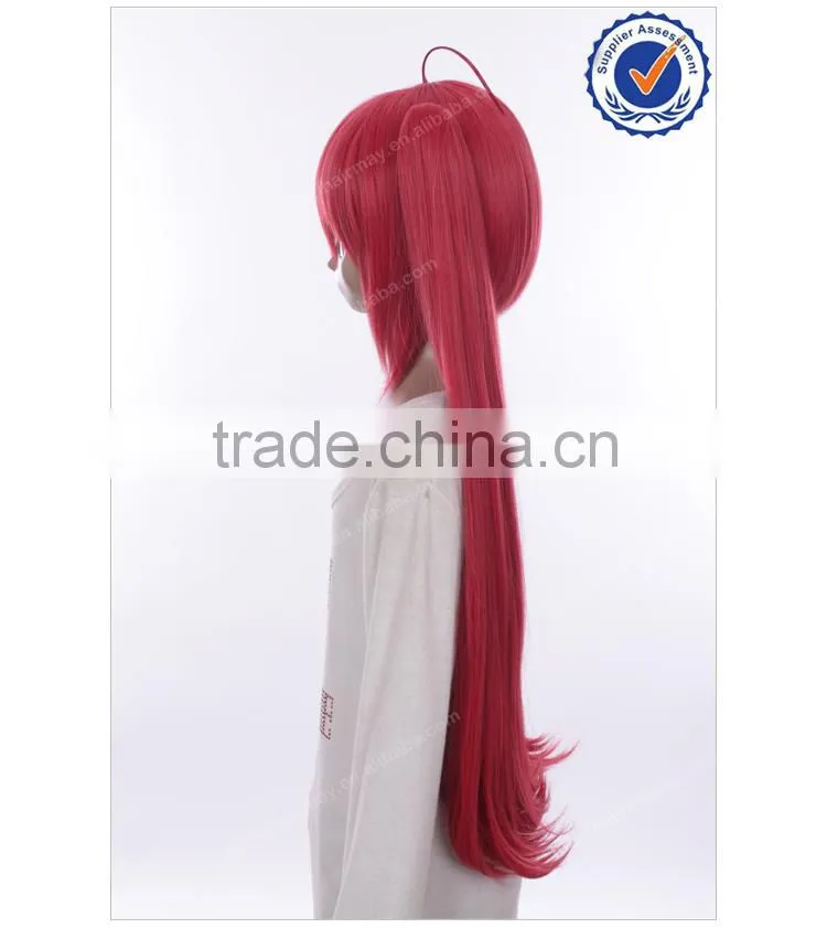 long red synthetic cosplay wigs