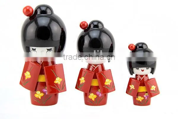 Promotion pure handmade craft deluxe craft doll set