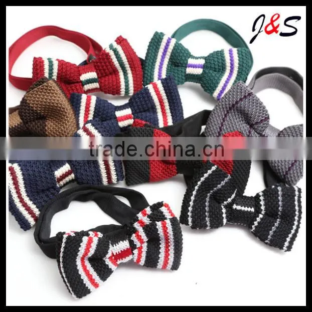 2015 blank knitted bow tie KB033