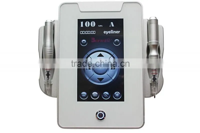 Professional eyebrow lip eyeline lip permanent makeup digital machine,high quality micropigmentation tattoo machine