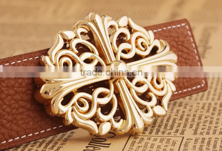 Top quality aluminum alloy metal log custom Belt Buckle