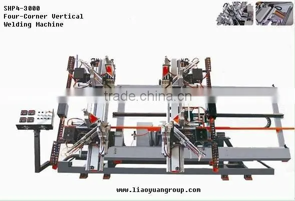 UPVC window machine-Four Point Welding Machine CNC (Parallel Welding) for pvc window and door