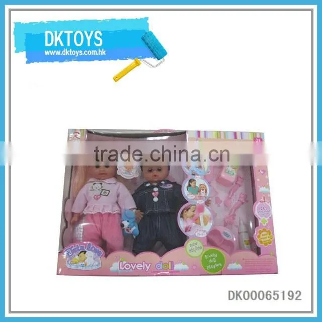 12 inch couple doll baby toy for kids